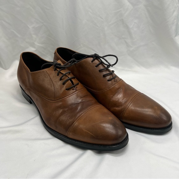 Gordon Rush Mitchell Oxford Leather Dress Shoes Mens 11.5. Excellent Condition - Picture 13 of 15